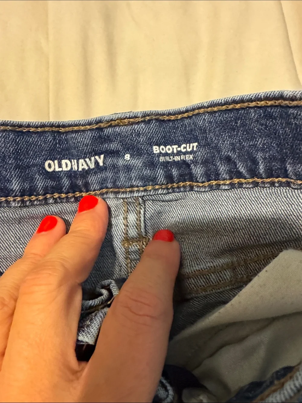 Old Navy Kids Dark Blue Bootcut Jeans